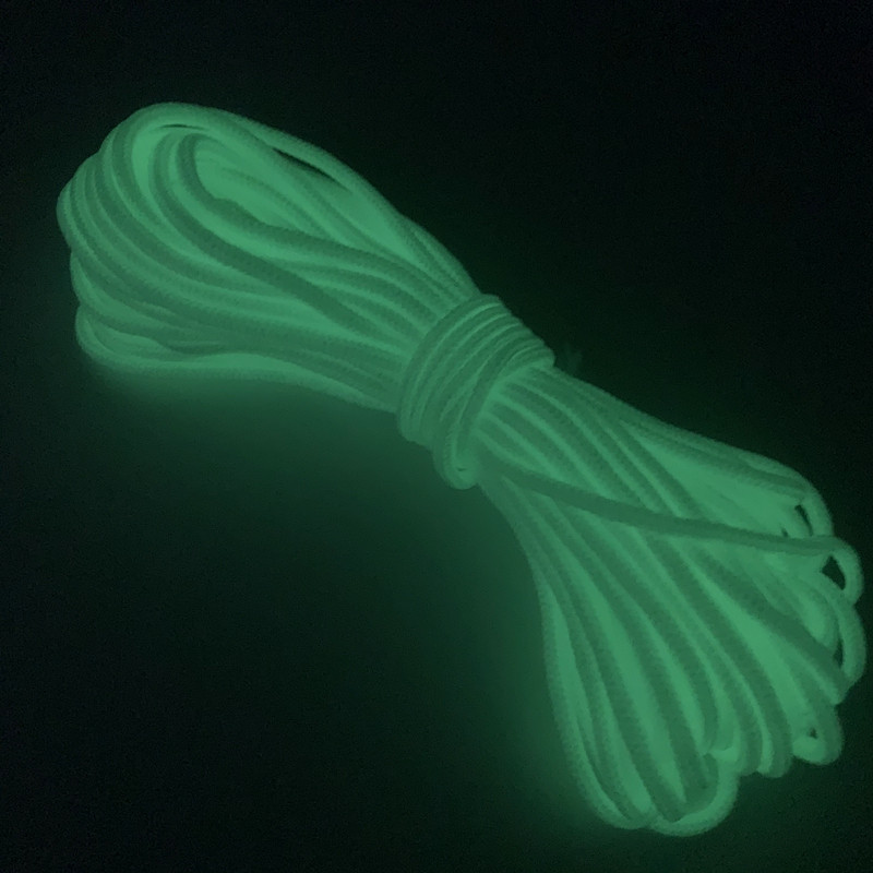 5yard/Let 2mm világító kötél ejtőernyős ejtőernyőzsinór zsinór Kötél Mil Spec Típus barkács karkötő-tartozékok