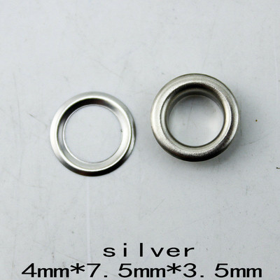 JYMISS 400set 4mm*8mm*4,4mm Antikvariniai sidabriniai metaliniai vario kilpos sagos drabužių aksesuarai rankinės radiniai NEMOKAMAS PRISTATYMAS