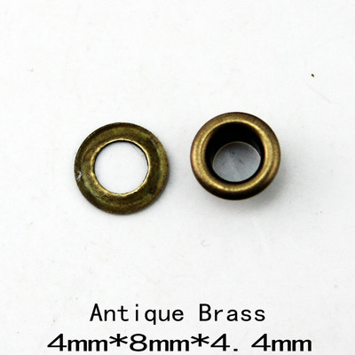 JYMISS 400set 4mm*8mm*4,4mm Antikvariniai sidabriniai metaliniai vario kilpos sagos drabužių aksesuarai rankinės radiniai NEMOKAMAS PRISTATYMAS