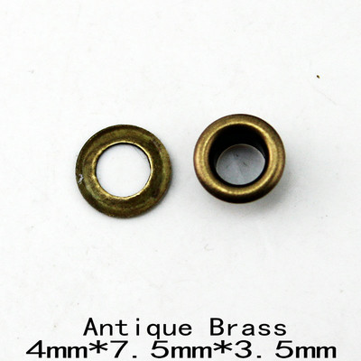 JYMISS 400set 4mm*8mm*4,4mm Antikvariniai sidabriniai metaliniai vario kilpos sagos drabužių aksesuarai rankinės radiniai NEMOKAMAS PRISTATYMAS