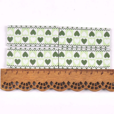 50 komada višebojnih naljepnica s uzorkom srca za šivaći pribor DIY odjevni šeširi Ručno izrađena odjeća Oznake za njegu koja se može prati