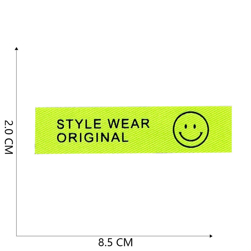 8Pcs/Lot Ručno izrađene naljepnice za odjeću izrađene s pamučnim oznakama Ručno izrađene naljepnice za Diy šešire Pribor za šivanje