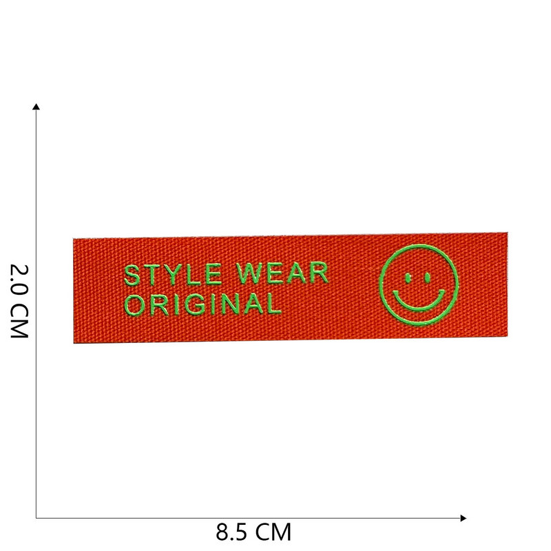 8Pcs/Lot Ručno izrađene naljepnice za odjeću izrađene s pamučnim oznakama Ručno izrađene naljepnice za Diy šešire Pribor za šivanje