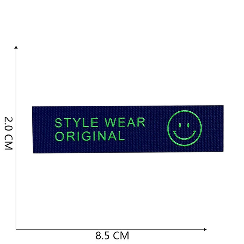 8Pcs/Lot Ručno izrađene naljepnice za odjeću izrađene s pamučnim oznakama Ručno izrađene naljepnice za Diy šešire Pribor za šivanje
