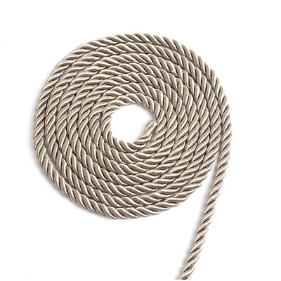 5 mm 5/10YD susuktos virvelės lyno apdaila, dekoratyvinė nailono virvė Rankų darbo virvelė, skirta siuvimui amatų apmušalai namų dekoravimui