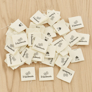 50 kom/pak. DIY šivanje perive odjeće za naljepnice Dodaci Ručno izrađene zanatske prošivanje Oznake Torbe Dekoracija