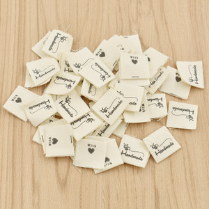 50 kom/pak. DIY šivanje perive odjeće za naljepnice Dodaci Ručno izrađene zanatske prošivanje Oznake Torbe Dekoracija