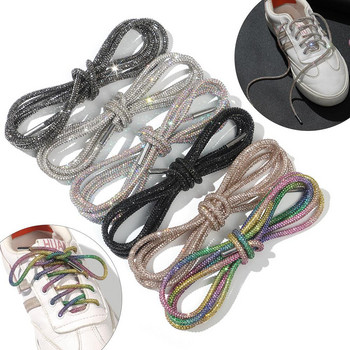 Аксесоари Кръстосана плетена каишка Кецове Маратонки Връзки с диаманти Връзки за обувки Ярки струни Връзки с кристали Връзки за обувки