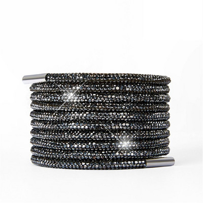 Kiegészítők Keresztfonatos pánt húzózsinór tornacipők fűzők gyémánt cipőfűzők fényes zsinórok strasszos cipőfűzők