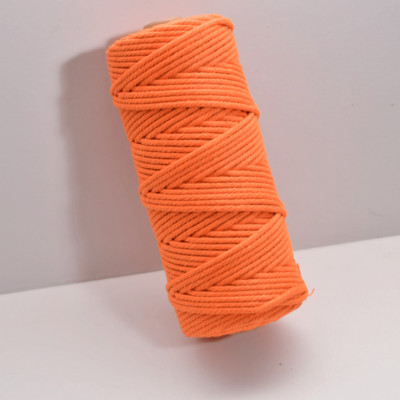3 mm makrame uže Jednobojni pamučni konac Ručno izrađeni pribor za rukotvorine DIY košara Pletenice arti
