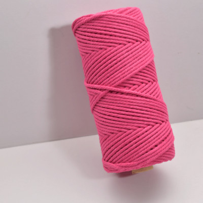 3 mm makrame uže Jednobojni pamučni konac Ručno izrađeni pribor za rukotvorine DIY košara Pletenice arti