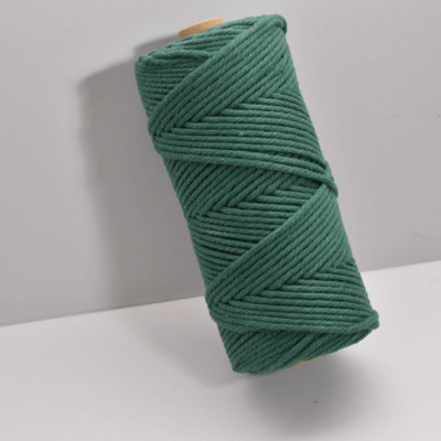 3 mm makrame uže Jednobojni pamučni konac Ručno izrađeni pribor za rukotvorine DIY košara Pletenice arti