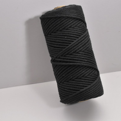 3 mm makrame uže Jednobojni pamučni konac Ručno izrađeni pribor za rukotvorine DIY košara Pletenice arti