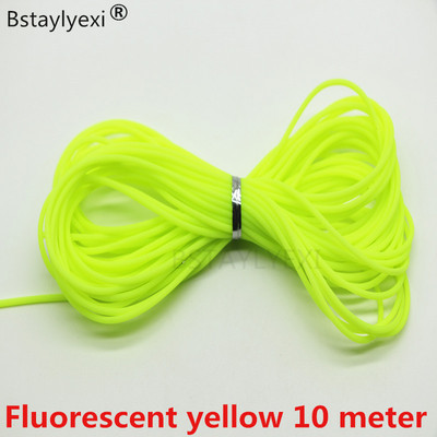 20 méter vegyes színű 10 méteres kötél üreges gumicső ékszerzsinór 2 mm-es fedél memória huzal dekoratív barkács kiegészítők