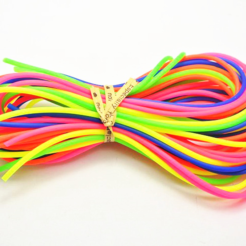 20 méter vegyes színű 10 méteres kötél üreges gumicső ékszerzsinór 2 mm-es fedél memória huzal dekoratív barkács kiegészítők