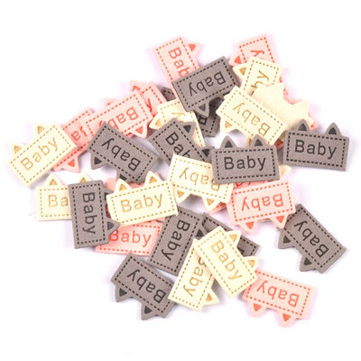 20vnt kačių raštas kūdikių pūkelių drabužių etiketės su reljefinėmis etiketėmis „pasidaryk pats“ vėliavos etiketė drabužių siuvimo priedams 19x26 mm cp3035