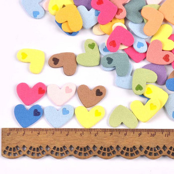 50 τμχ δερμάτινες ετικέτες ανάγλυφα σε σχήμα καρδιάς για ετικέτες ενδυμάτων Καπέλα ραπτικής Τσάντες αξεσουάρ Ρούχα DIY Χειροτεχνίες Χειροποίητα προμήθειες