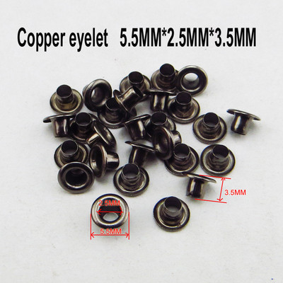 300TK 4MM*2MM*3,5MM Vask hõbedane SILM Nööp Õmblusrõivad Aksessuaarid Nahast aasad ME-066x