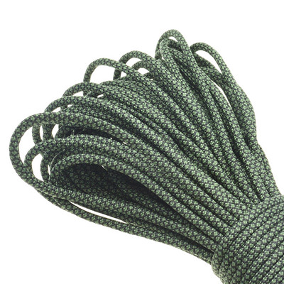 1kom 100FT 550 Paracord uže za padobrane Mil Spec Type III jezgra od 7 niti za penjanje, kampiranje, kopče, narukvica
