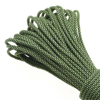 1kom 100FT 550 Paracord uže za padobrane Mil Spec Type III jezgra od 7 niti za penjanje, kampiranje, kopče, narukvica