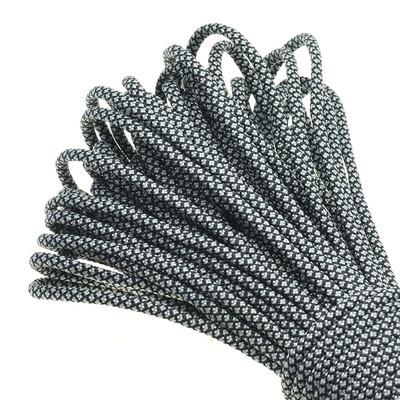 1kom 100FT 550 Paracord uže za padobrane Mil Spec Type III jezgra od 7 niti za penjanje, kampiranje, kopče, narukvica