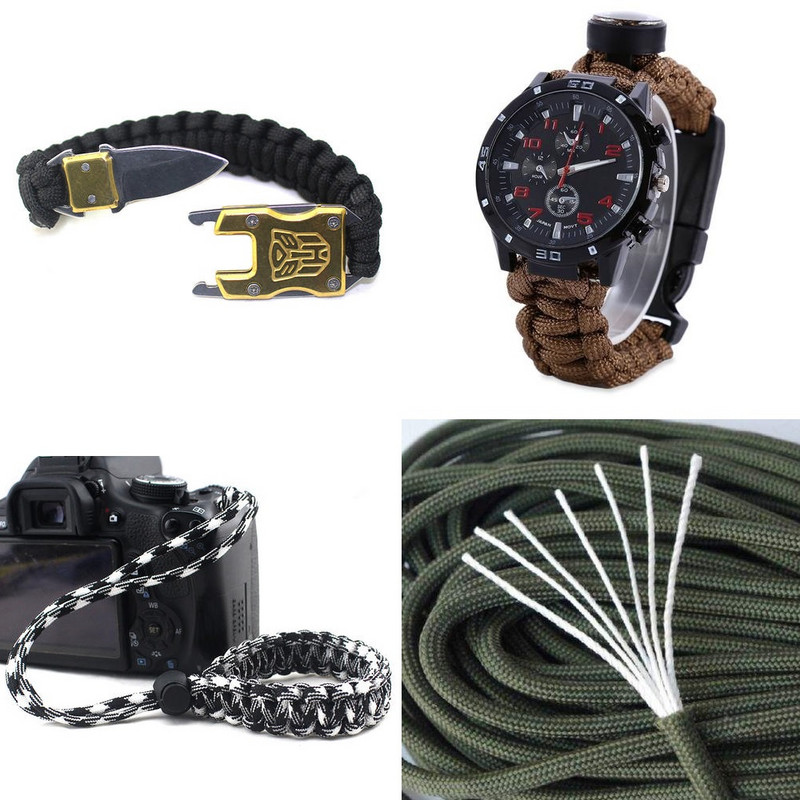 5 metara 5 mm 7 niti Jezgre Uže za padobrane Uže za kampiranje na otvorenom Penjanje Oprema za preživljavanje Oprema za šatore