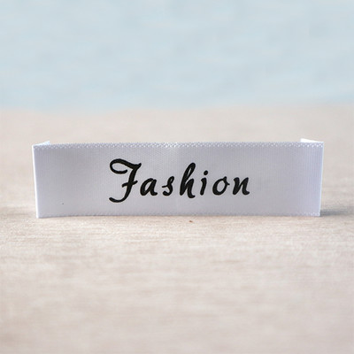 Individualizuotos 100 vnt / partijos drabužių etiketės, atspausdinta medvilnės etiketė, S-5XL