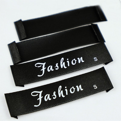 Individualizuotos 100 vnt / partijos drabužių etiketės, atspausdinta medvilnės etiketė, S-5XL