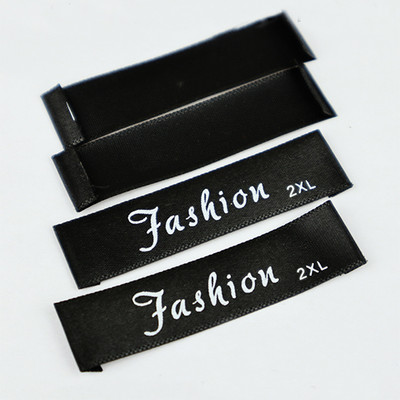 Individualizuotos 100 vnt / partijos drabužių etiketės, atspausdinta medvilnės etiketė, S-5XL