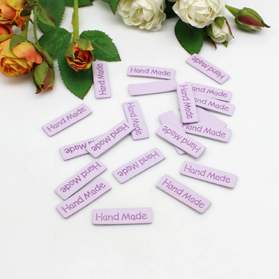 30kom/lot Ručno izrađena etiketa za oznake odjeće Ručno izrađena oznaka Vlaknasta kožna etiketa DIY šeširi Torbe Dodaci za šivanje 54*15MM