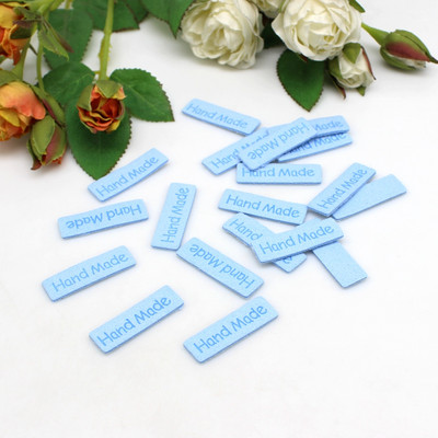 30kom/lot Ručno izrađena etiketa za oznake odjeće Ručno izrađena oznaka Vlaknasta kožna etiketa DIY šeširi Torbe Dodaci za šivanje 54*15MM