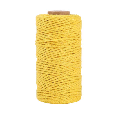 1 mm 10 m bavlnená makramé šnúra, lano, bohémske svadobné remeslá, DIY špagát, niť, ručne šité domáce nástenné závesy, párty dekorácie