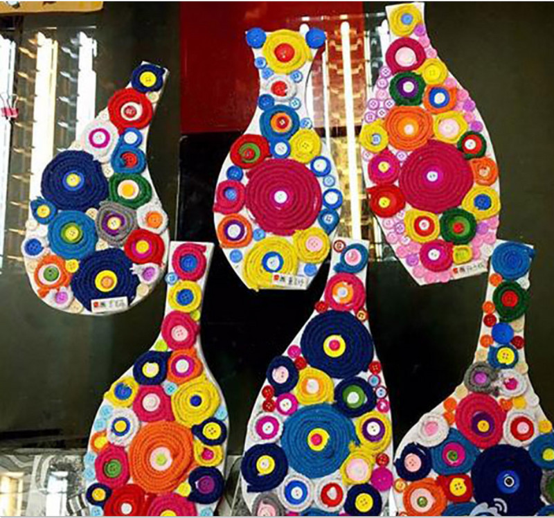 100M/ролка 2 мм памучно въже Цветен канап Макраме Шнур Въже Струна Конец Направи си сам Занаяти Плетен усукан памучен домашен текстилен декор