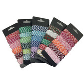 4-slojni tanki mješoviti pamučni konop za pečenje u dvostrukoj boji za DIY poklon Pakiranje vjenčanja, rođendana, spomenara AA8517