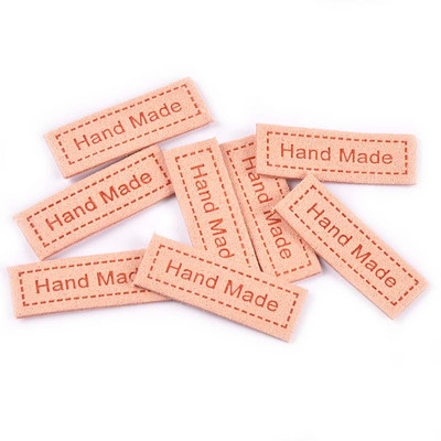 20 kom Flanelette Reljefne naljepnice za pribor za šivanje Odjeća Torbe Oznake Njega Odjeća DIY Ručno izrađeni pribor za rukotvorine 12x35 mm