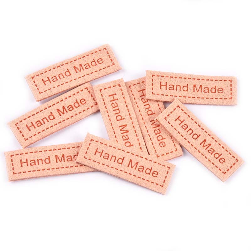 20 kom Flanelette Reljefne naljepnice za pribor za šivanje Odjeća Torbe Oznake Njega Odjeća DIY Ručno izrađeni pribor za rukotvorine 12x35 mm