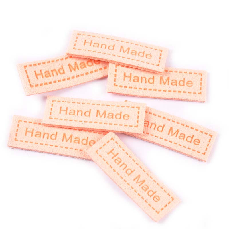 20 kom Flanelette Reljefne naljepnice za pribor za šivanje Odjeća Torbe Oznake Njega Odjeća DIY Ručno izrađeni pribor za rukotvorine 12x35 mm