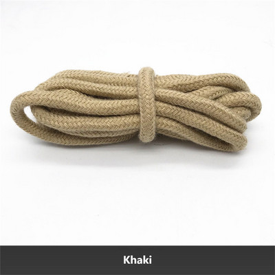 10M * 6mm culoare bumbac frânghie pulover pălărie frânghie sport pantaloni talie frânghie rotundă bricolaj paracord frânghie șir mască pandantiv țesătură mască frânghii