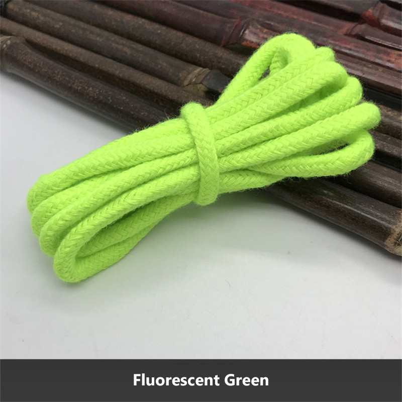 10M * 6mm culoare bumbac frânghie pulover pălărie frânghie sport pantaloni talie frânghie rotundă bricolaj paracord frânghie șir mască pandantiv țesătură mască frânghii