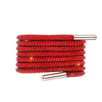 1Gb Luksusa Rhinestone Kurpju Šņores Varavīksnes Dimanta Kurpju Šņores Kedības Šņores Kurpes Apaļas Kurpju Šņores 100/120/140/160CM 1Gb DIY Strings