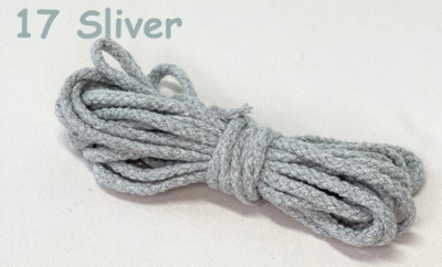 Kész készlet 5 mm-es makaronel nyolc szálú pamut szál fonott HandiCrafts barkács kötél falra akasztható levelekhez Feather Deco