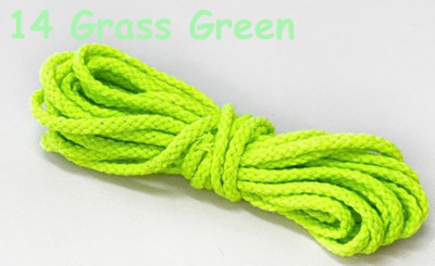 Kész készlet 5 mm-es makaronel nyolc szálú pamut szál fonott HandiCrafts barkács kötél falra akasztható levelekhez Feather Deco