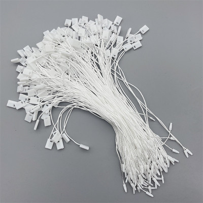 1000 kom/lot 17 cm poliestersko uže za oznake Bijelo crno uže za oznake za odjeću Torba Oznake Kartice DIY Nizanje odjeće Cijena Zatvarači za privjeske