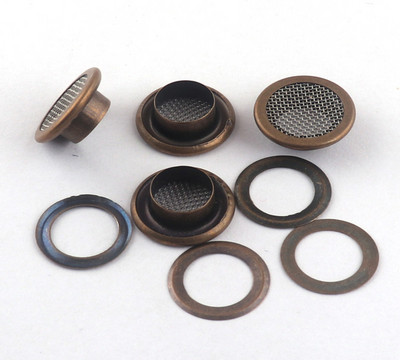 Bronze Metal Eyelets Grommets With Washers 8mm Metal Grommet Eyelets for Leather,Canvas,Bag,Clothes craft Repair Sewing Grommet