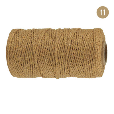 2 mm 100 M makrama aukla, dabīgas kokvilnas savīta mīksta makrama virve mākslas darbiem, piekarināšana pie sienas, augu pakaramie, roku darbs, adīšana