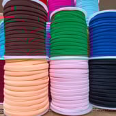 29 de culori 20 m/rolă 5 mm snur solid din lycra frânghie elastică cu cusătură goală bandă din țesătură din fibre de lapte