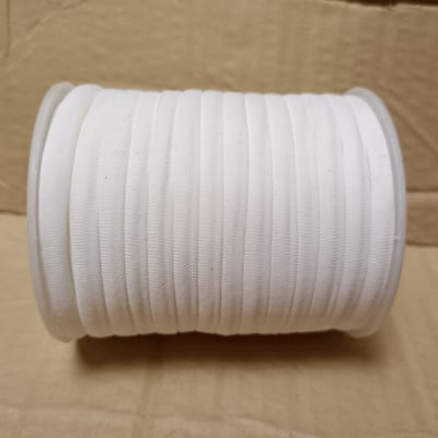 29 de culori 20 m/rolă 5 mm snur solid din lycra frânghie elastică cu cusătură goală bandă din țesătură din fibre de lapte
