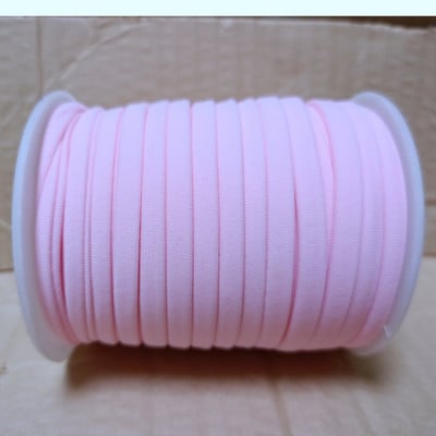 29 de culori 20 m/rolă 5 mm snur solid din lycra frânghie elastică cu cusătură goală bandă din țesătură din fibre de lapte