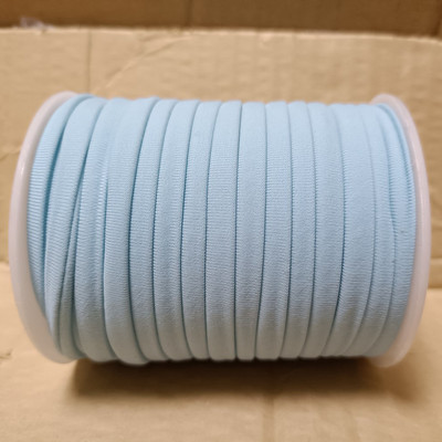 29 de culori 20 m/rolă 5 mm snur solid din lycra frânghie elastică cu cusătură goală bandă din țesătură din fibre de lapte