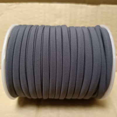 29 de culori 20 m/rolă 5 mm snur solid din lycra frânghie elastică cu cusătură goală bandă din țesătură din fibre de lapte